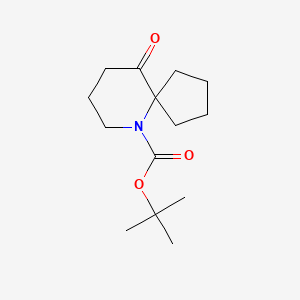 molecular formula C14H23NO3 B3005915 Tert-butyl 10-oxo-6-azaspiro[4.5]decane-6-carboxylate CAS No. 2418726-02-8