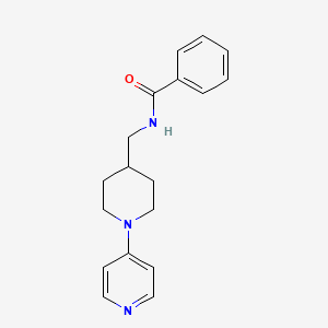 N-((1-(pyridin-4-yl)piperidin-4-yl)methyl)benzamide
