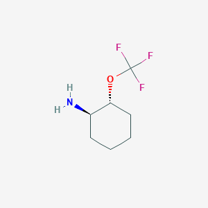 (1R,2R)-2-(Trifluoromethoxy)cyclohexan-1-amine