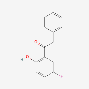 1-(5-Fluoro-2-hydroxyphenyl)-2-phenylethanone
