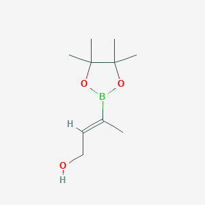 (Z)-(4-Hydroxy-2-buten-2-yl)boronic Acid Pinacol Ester