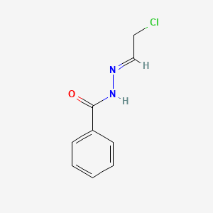 N'-[(1E)-2-chloroethylidene]benzohydrazide