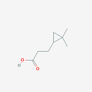 3-(2,2-Dimethylcyclopropyl)propanoic acid