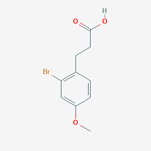 3-(2-Bromo-4-methoxyphenyl)propanoic acid