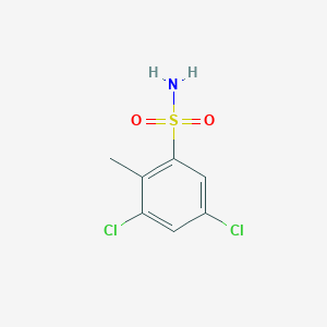 molecular formula C7H7Cl2NO2S B3006114 3,5-二氯-2-甲基苯磺酰胺 CAS No. 858005-85-3
