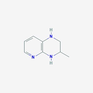 molecular formula C8H11N3 B3006129 3-methyl-1H,2H,3H,4H-pyrido[2,3-b]pyrazine CAS No. 74983-05-4