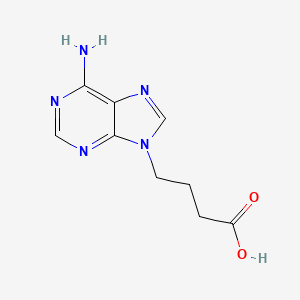 molecular formula C9H11N5O2 B3006143 4-(6-氨基-9H-嘌呤-9-基)丁酸 CAS No. 33147-28-3