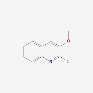 molecular formula C10H8ClNO B3006155 2-Chloro-3-methoxyquinoline CAS No. 137470-13-4