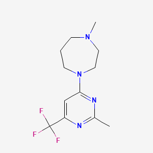 1-Methyl-4-[2-methyl-6-(trifluoromethyl)pyrimidin-4-yl]-1,4-diazepane
