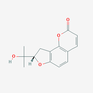 molecular formula C14H14O4 B030063 columbianetin CAS No. 3804-70-4