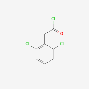 molecular formula C8H5Cl3O B3006308 2-(2,6-Dichlorophenyl)acetyl chloride CAS No. 61875-53-4