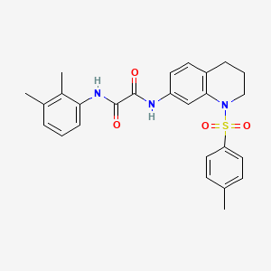 N1-(2,3-dimethylphenyl)-N2-(1-tosyl-1,2,3,4-tetrahydroquinolin-7-yl)oxalamide