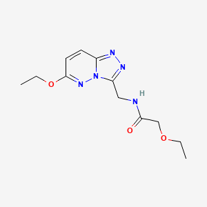2-ethoxy-N-((6-ethoxy-[1,2,4]triazolo[4,3-b]pyridazin-3-yl)methyl)acetamide