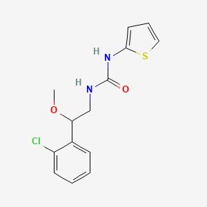 1-(2-(2-Chlorophenyl)-2-methoxyethyl)-3-(thiophen-2-yl)urea