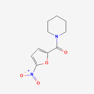 1-(5-Nitrofuran-2-carbonyl)piperidine