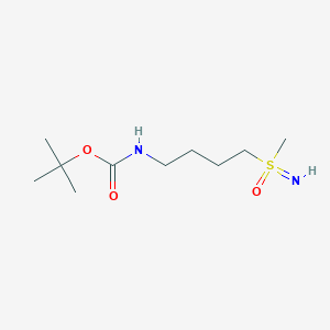 Tert-butyl N-[4-(methylsulfonimidoyl)butyl]carbamate