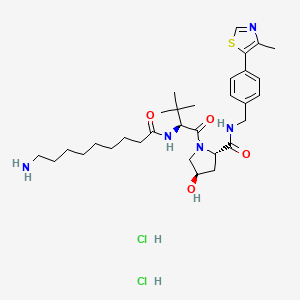(S,R,S)-AHPC-C8-NH2 (dihydrochloride)