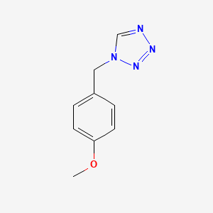 B3006526 1-(4-Methoxyphenylmethyl)tetrazole CAS No. 160698-31-7