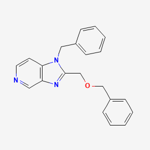 1-benzyl-2-((benzyloxy)methyl)-1H-imidazo[4,5-c]pyridine