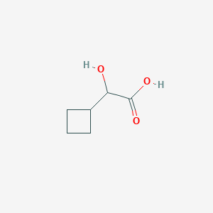 molecular formula C6H10O3 B3006741 2-环丁基-2-羟基乙酸 CAS No. 1314979-79-7