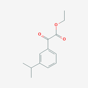 Ethyl 3-iso-propylbenzoylformate