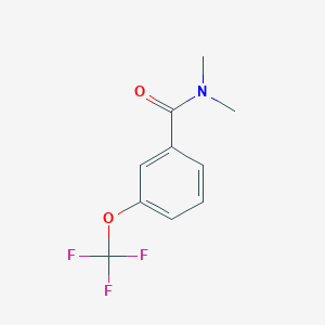 molecular formula C10H10F3NO2 B3006752 N,N-二甲基-3-(三氟甲氧基)苯甲酰胺 CAS No. 1465334-63-7