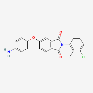 5-(4-Aminophenoxy)-2-(3-chloro-2-methylphenyl)-1H-isoindole-1,3(2H)-dione