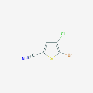 5-Bromo-4-chlorothiophene-2-carbonitrile
