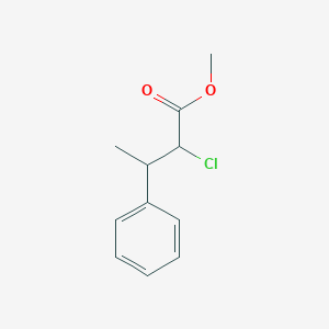 Methyl 2-chloro-3-phenylbutanoate