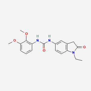 1-(2,3-Dimethoxyphenyl)-3-(1-ethyl-2-oxoindolin-5-yl)urea