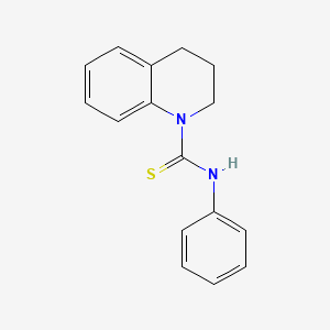 N-phenyl-1,2,3,4-tetrahydroquinoline-1-carbothioamide