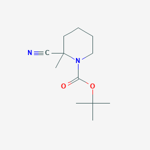 B3006870 1-Boc-2-cyano-2-methylpiperidine CAS No. 746658-72-0