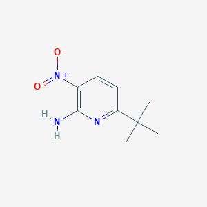 molecular formula C9H13N3O2 B3006903 6-Tert-butyl-3-nitropyridin-2-amine CAS No. 893444-19-4