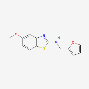 N-(furan-2-ylmethyl)-5-methoxybenzo[d]thiazol-2-amine