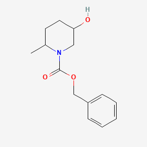 Benzyl 5-hydroxy-2-methylpiperidine-1-carboxylate