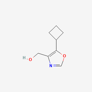 (5-Cyclobutyl-1,3-oxazol-4-YL)methanol