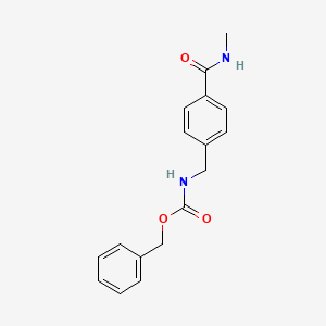 benzyl N-{4-[(methylamino)carbonyl]benzyl}carbamate