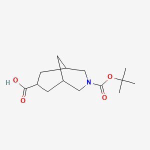 3-[(Tert-butoxy)carbonyl]-3-azabicyclo[3.3.1]nonane-7-carboxylic acid