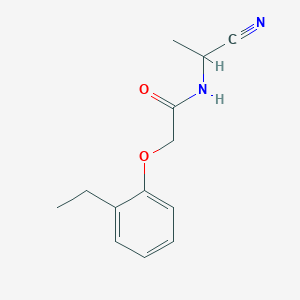 molecular formula C13H16N2O2 B3007063 N-(1-cyanoethyl)-2-(2-ethylphenoxy)acetamide CAS No. 1427960-83-5