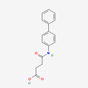 4-Oxo-4-(4-phenylanilino)butanoic acid