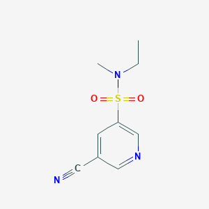5-Cyano-N-ethyl-N-methylpyridine-3-sulfonamide