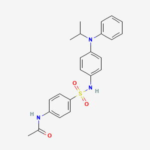 N-(4-(((4-((Isopropyl)phenylamino)phenyl)amino)sulfonyl)phenyl)ethanamide