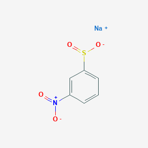 molecular formula C6H4NNaO4S B3007160 Sodium 3-nitrobenzenesulfinate CAS No. 15898-46-1