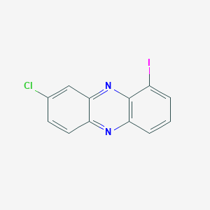 molecular formula C12H6ClIN2 B3007185 8-Chloro-1-iodophenazine CAS No. 2367002-69-3