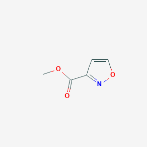 molecular formula C5H5NO3 B3007324 异恶唑-3-甲酸甲酯 CAS No. 25742-68-1