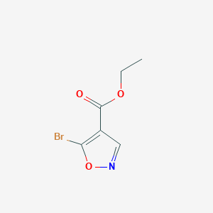 molecular formula C6H6BrNO3 B3007351 Ethyl 5-bromo-1,2-oxazole-4-carboxylate CAS No. 2090582-65-1