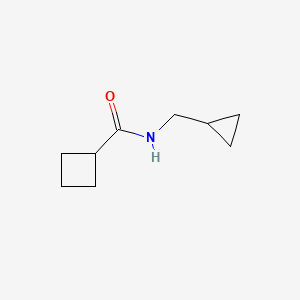 molecular formula C9H15NO B3007354 N-(cyclopropylmethyl)cyclobutanecarboxamide CAS No. 64274-62-0