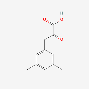 3-(3,5-Dimethylphenyl)-2-oxopropanoic acid