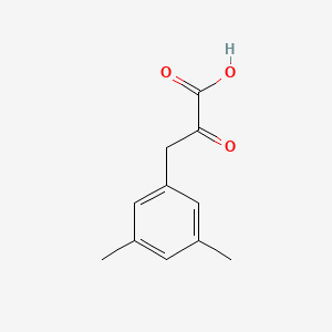 molecular formula C11H12O3 B3007391 3-(3,5-Dimethylphenyl)-2-oxopropanoic acid CAS No. 1249127-76-1