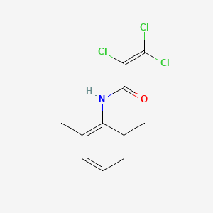 molecular formula C11H10Cl3NO B3007428 2,3,3-trichloro-N-(2,6-dimethylphenyl)acrylamide CAS No. 861211-88-3